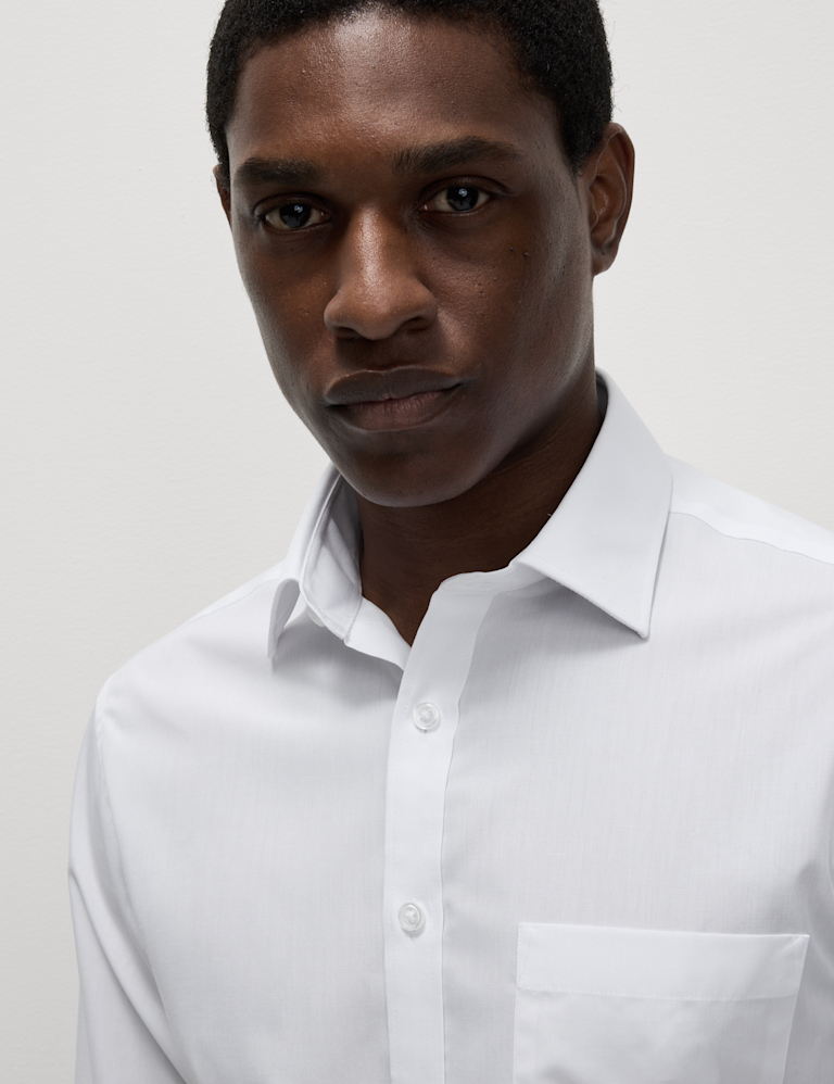 3pk Tailored Fit Easy Iron Long Sleeve Shirts