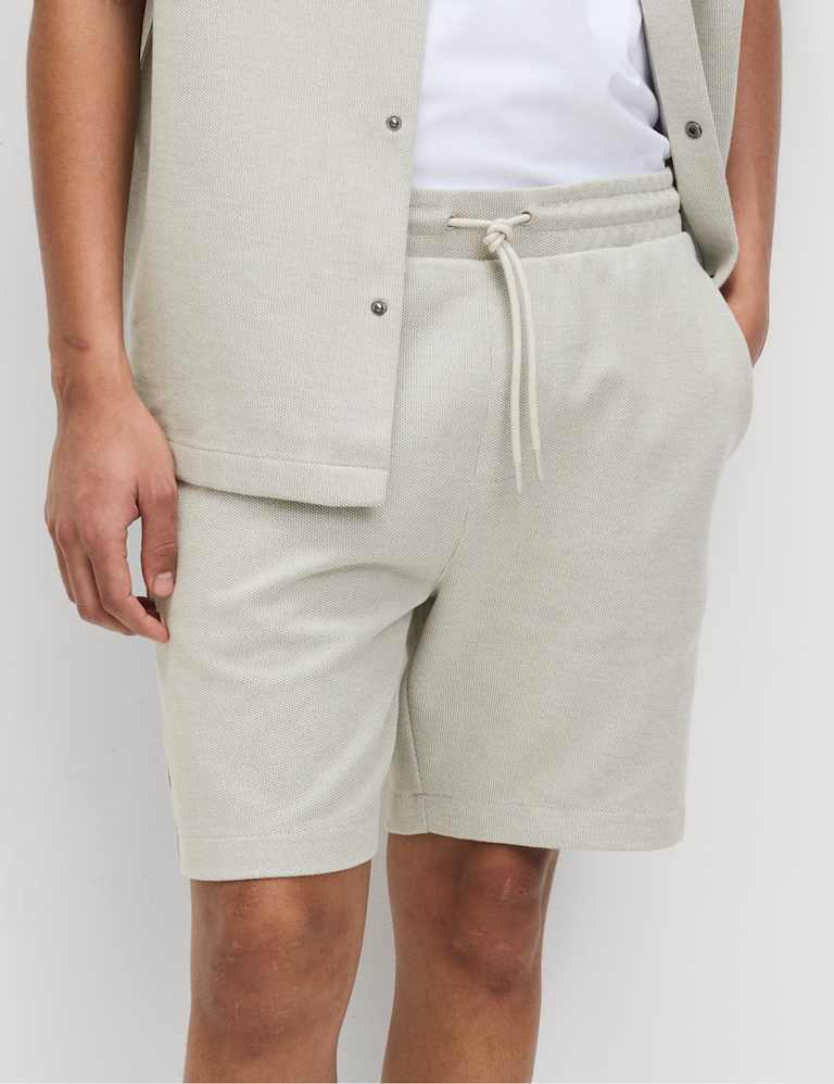 Elasticated Waist Cotton Rich Shorts
