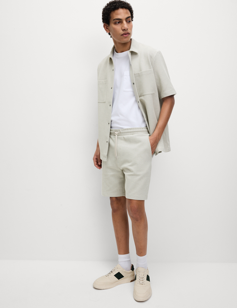 Elasticated Waist Cotton Rich Shorts