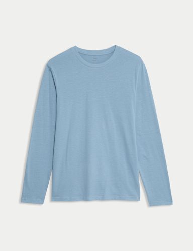 Pure Cotton Long Sleeve T-Shirt