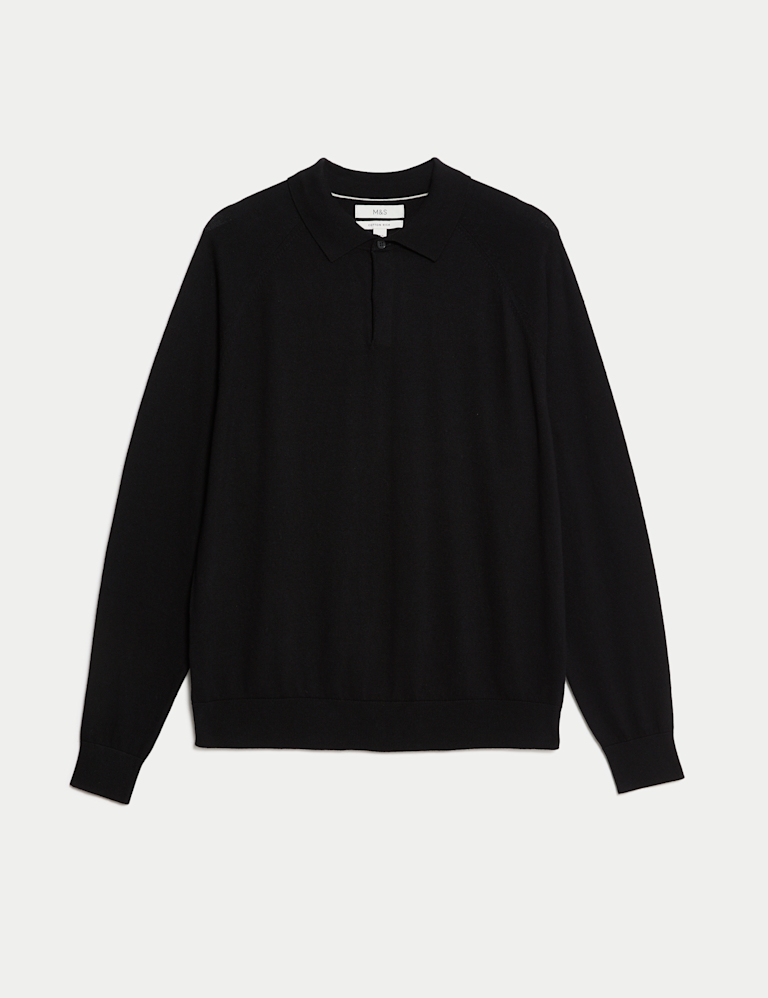 Cotton Rich Knitted Polo Shirt