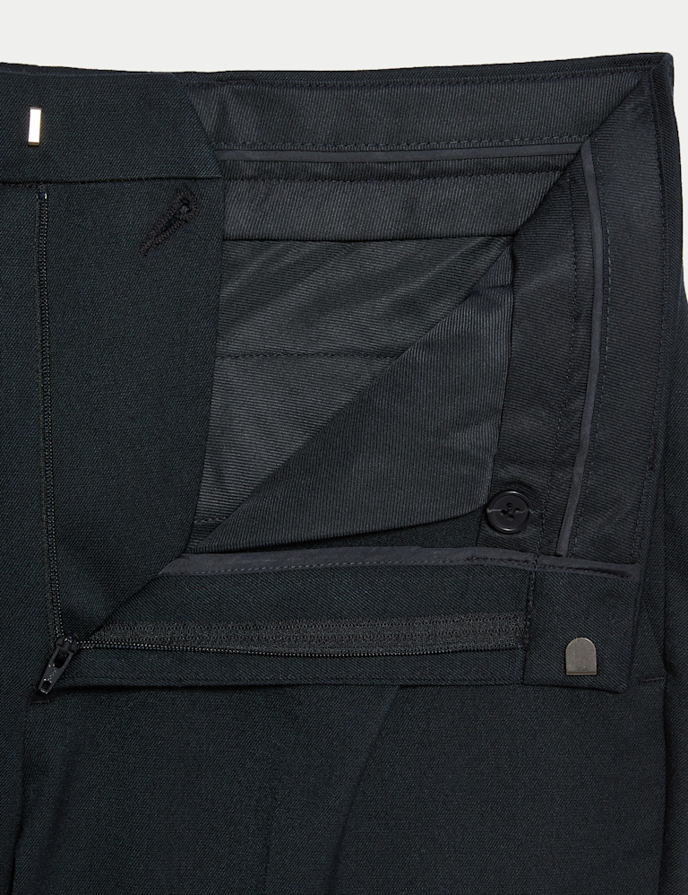 Slim Fit Stretch Smart Trousers