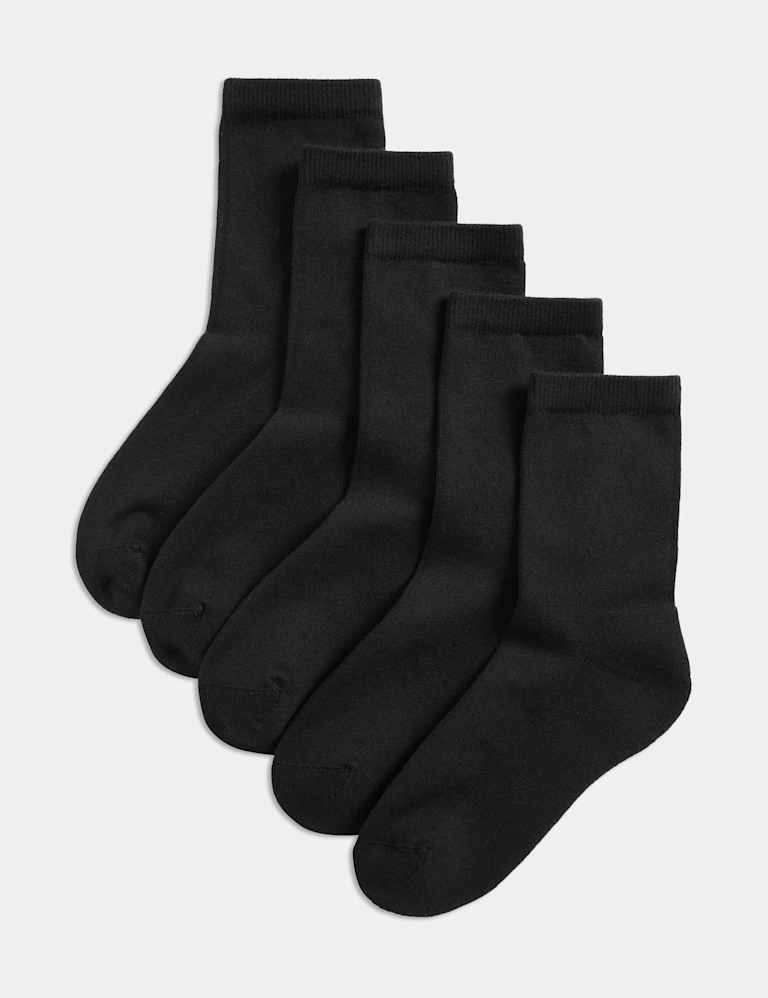 5pk Ultimate Comfort Cotton Rich Socks