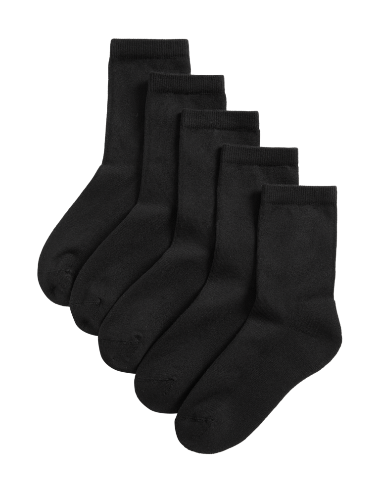 5pk Ultimate Comfort Cotton Rich Socks