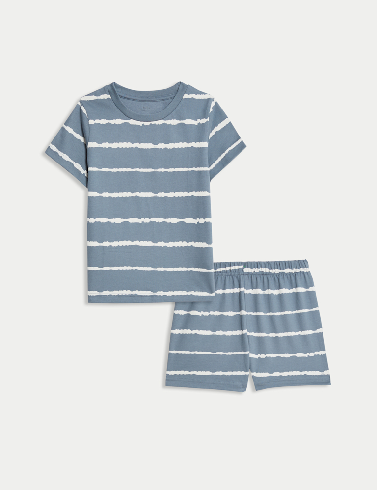 Pure Cotton Striped Pyjamas (1-16 Yrs)