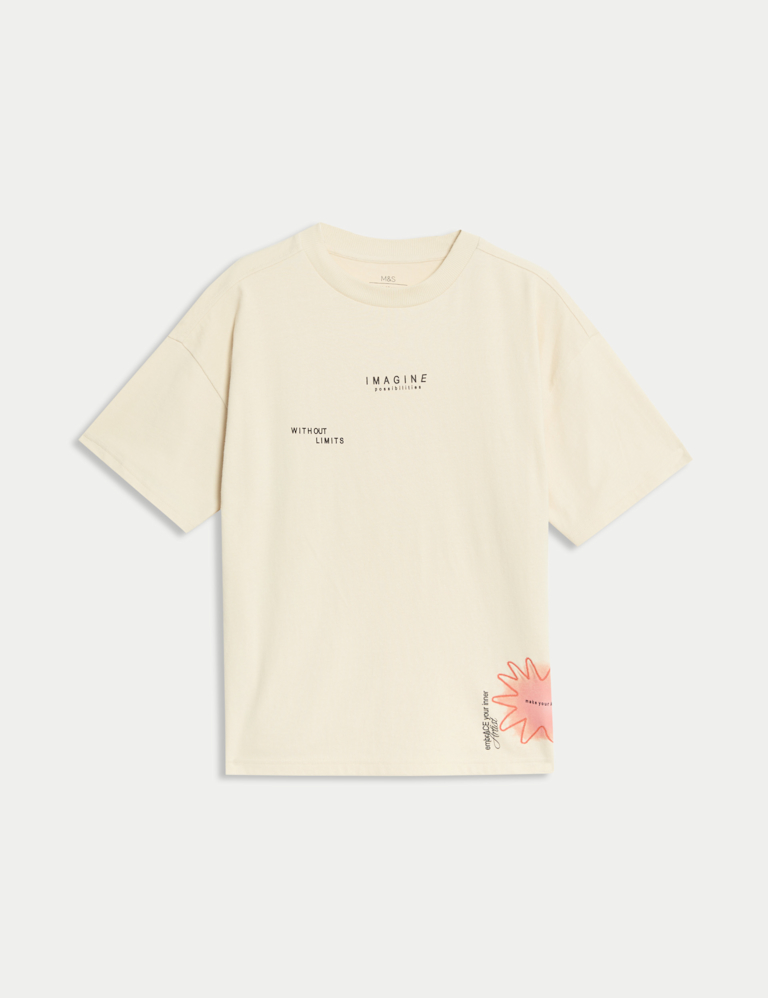 Pure Cotton Graphic T-Shirt (2-16 Yrs)