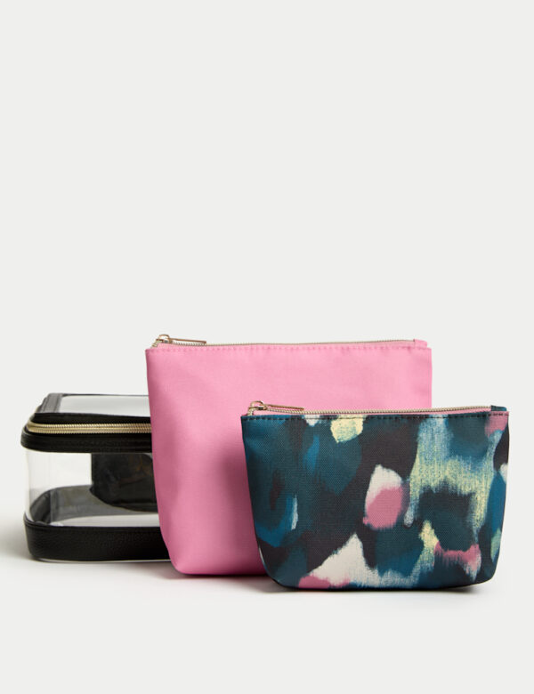 Travel Wash Bag Trio