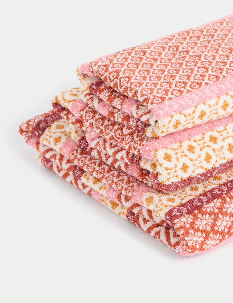 Pure Cotton Tile Towel