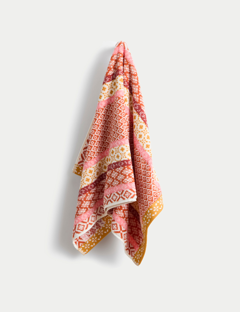 Pure Cotton Tile Towel