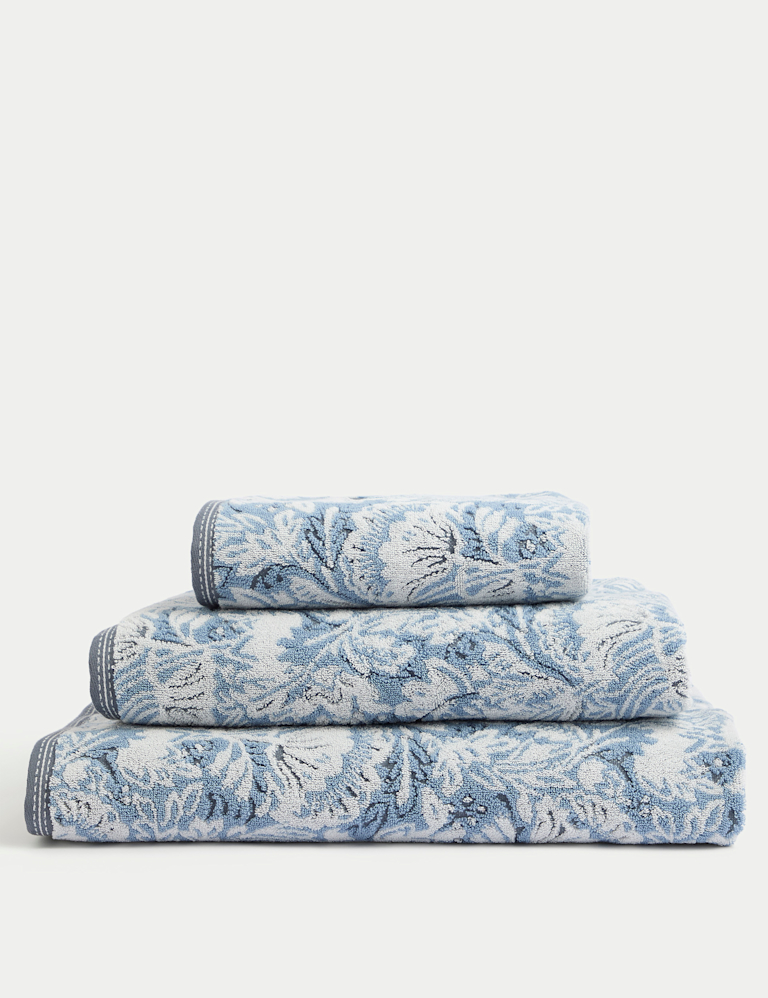 Pure Cotton Floral Towel