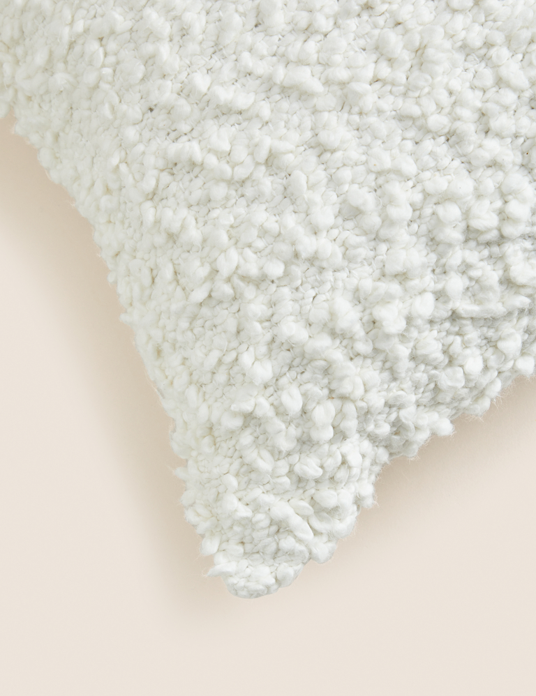 Pure Cotton Boucle Cushion