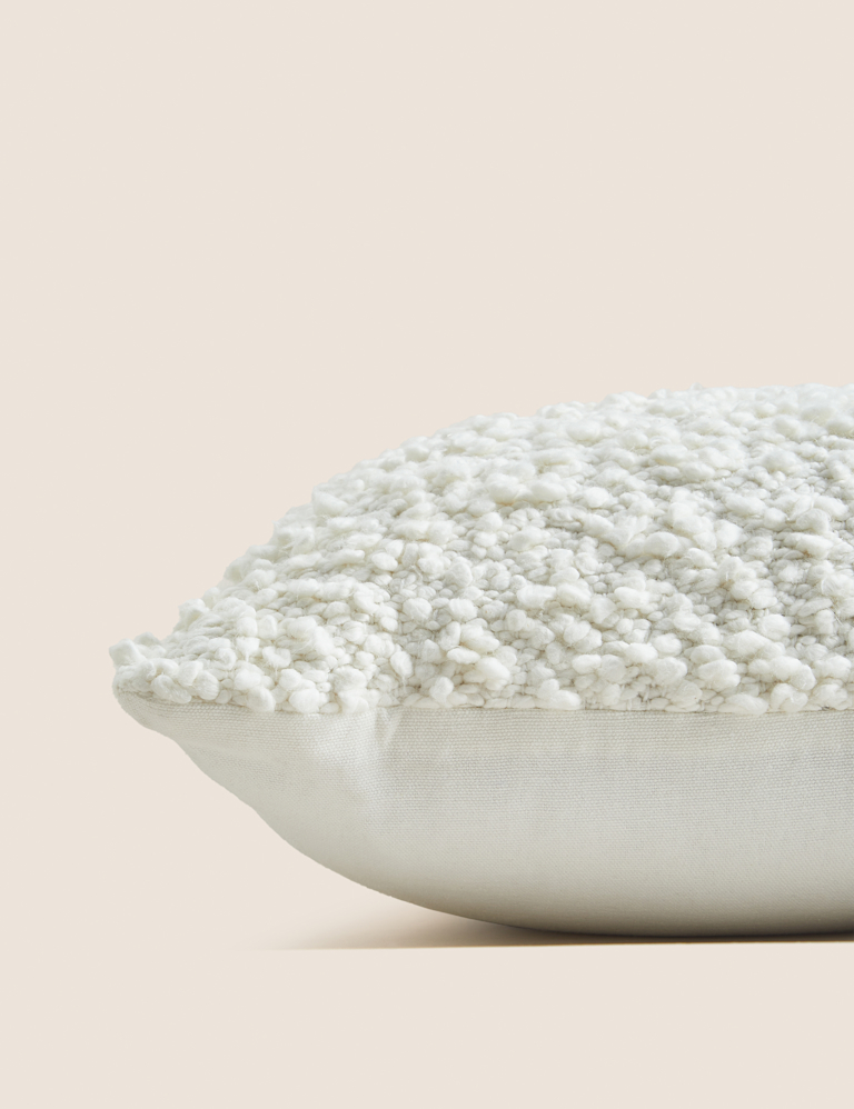 Pure Cotton Boucle Cushion