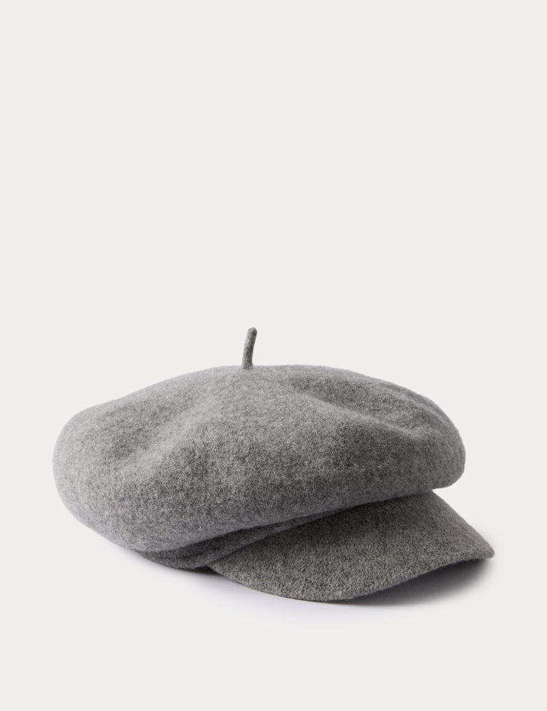Pure Wool Baker Boy Hat