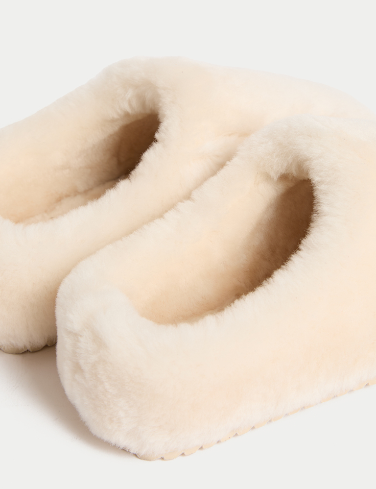 Shearling Mule Slippers