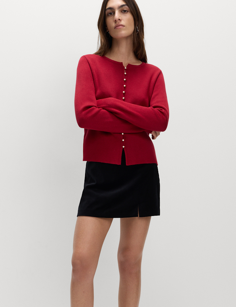 Soft Touch Fitted Cardigan