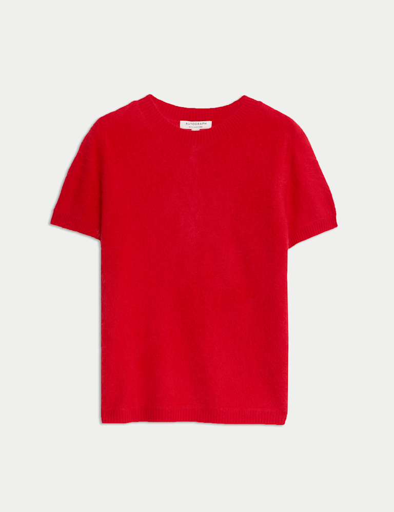 Wool Rich Knitted Top with Cashmere