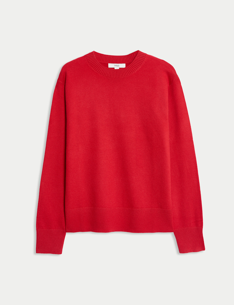 Air-Yarn Crew Neck Jumper