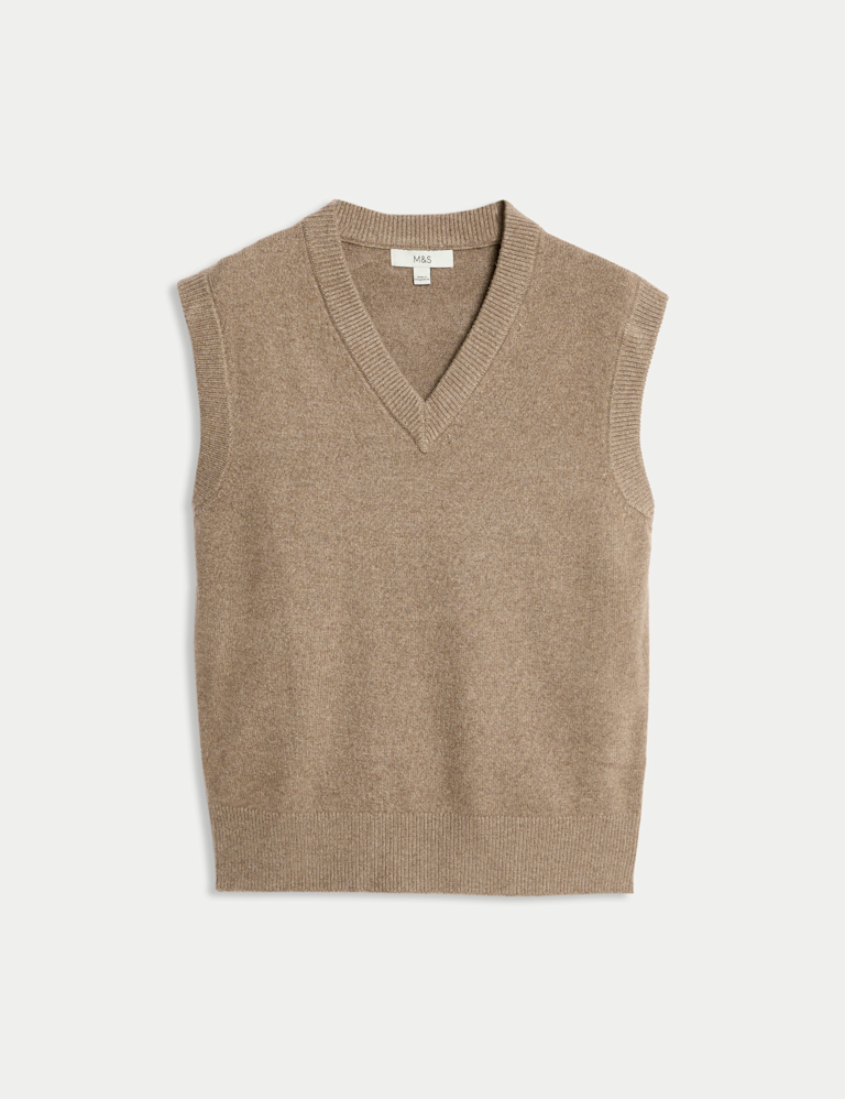 Air Yarn V-Neck Tabard