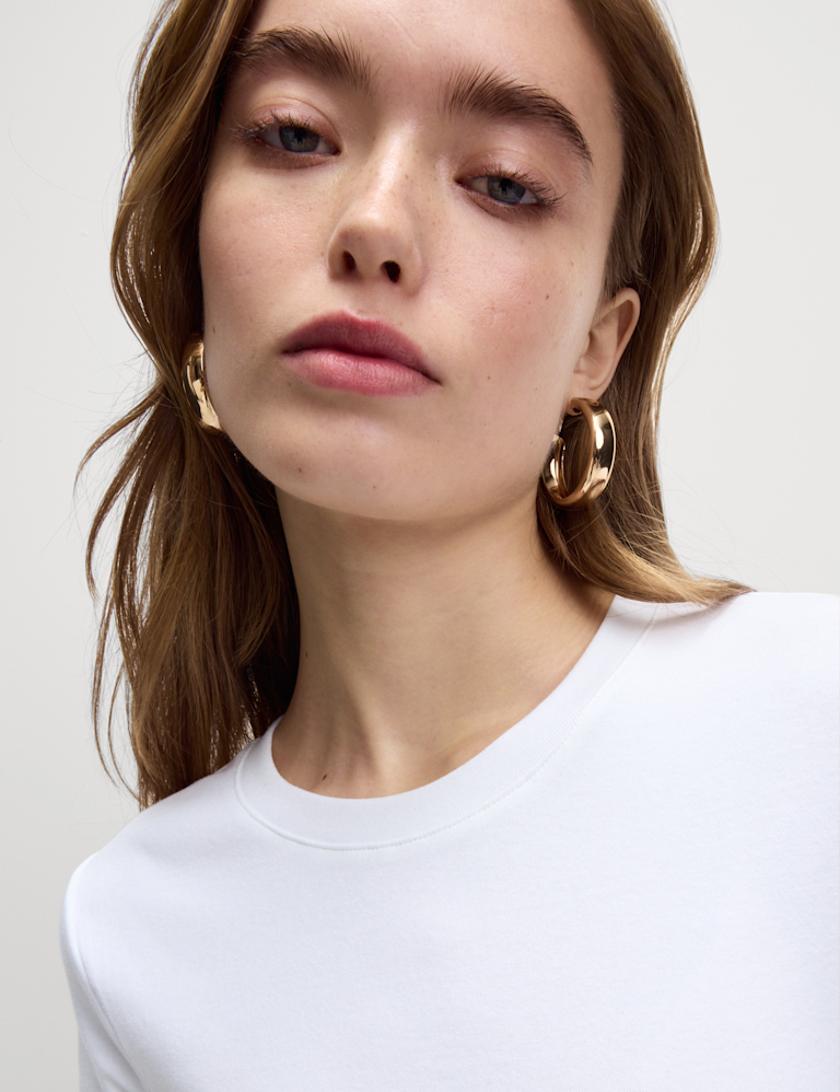 Cotton Rich Slim Fit Premium T-Shirt