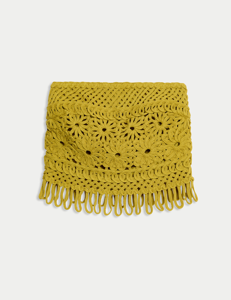 Cotton Rich Broderie Bandeau Top