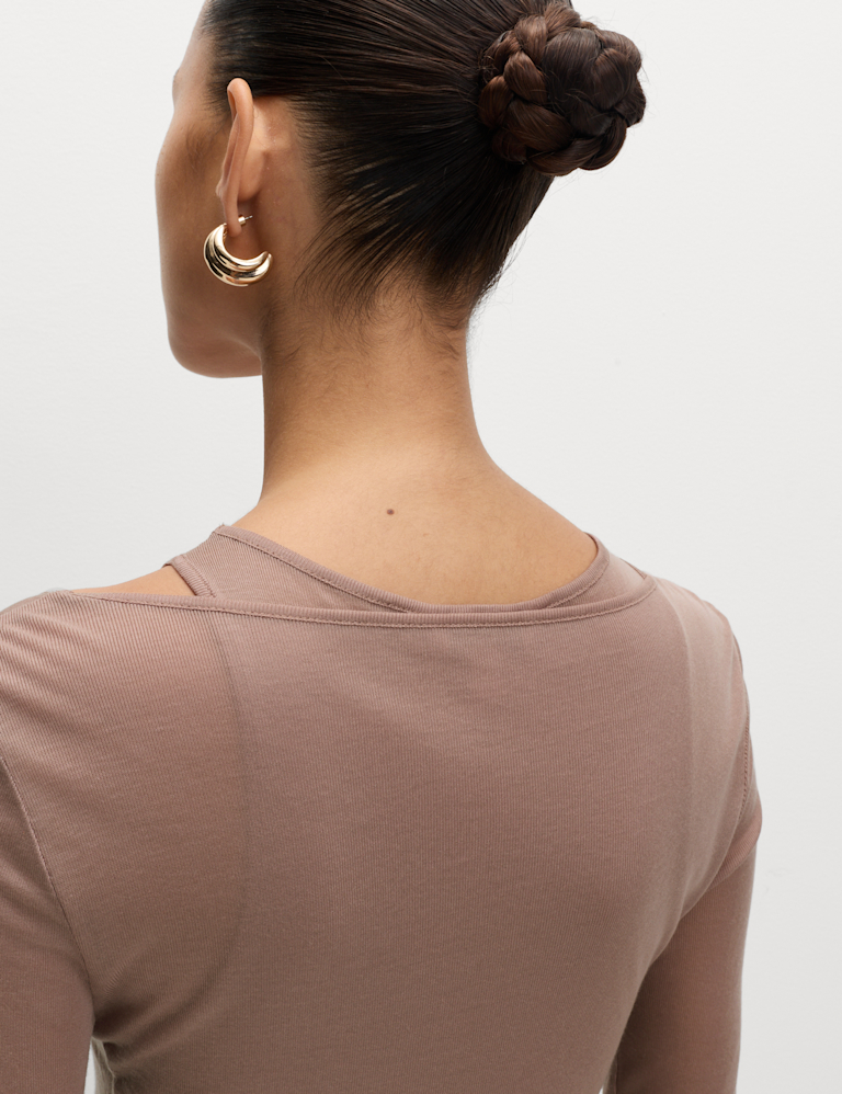 Pure Lyocell Double Layered Top