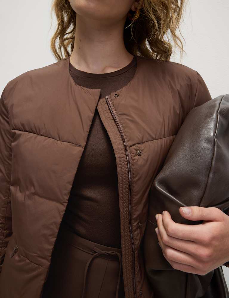 Feather & Down Padded Liner Jacket