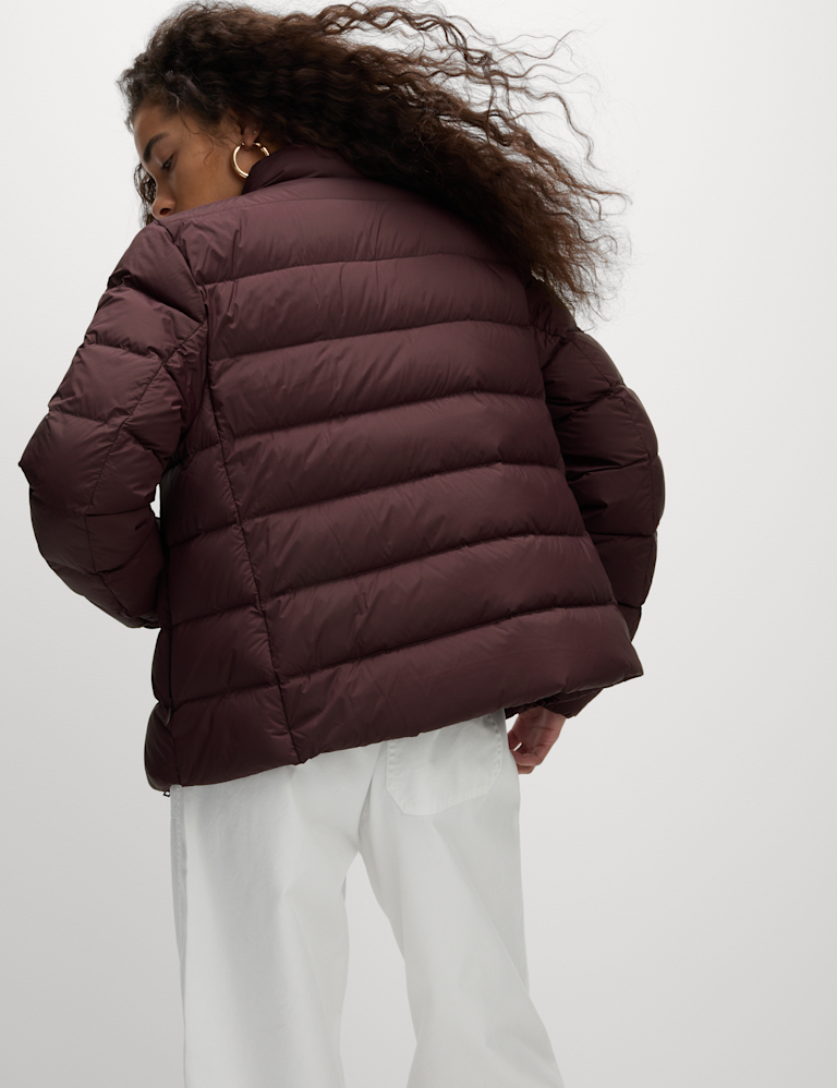 Feather & Down Packaway Puffer Jacket