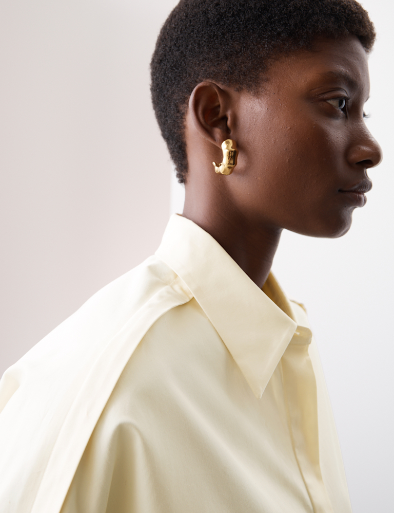 Pure Cotton Relaxed Shirt