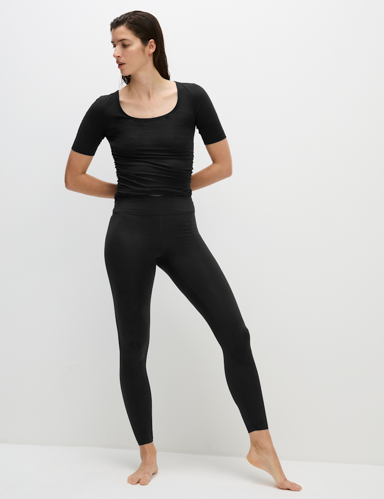 Go Balance Wrap Waist Yoga Leggings