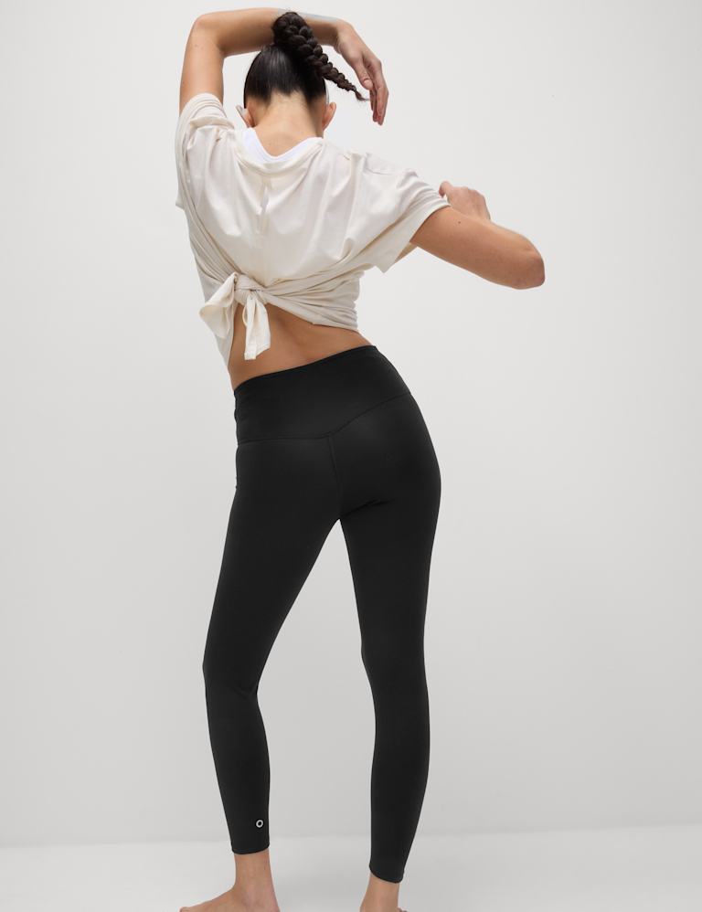 Go Balance Wrap Waist 7/8 Yoga Leggings