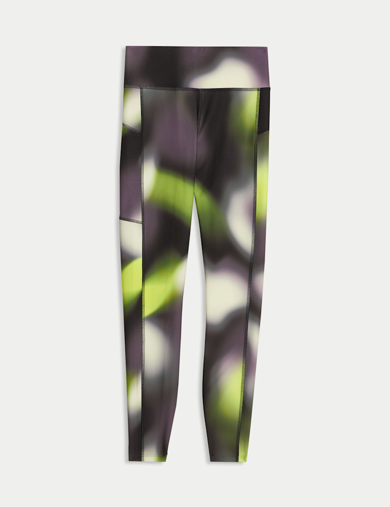 Go Move Printed High Waisted Gym Leggings