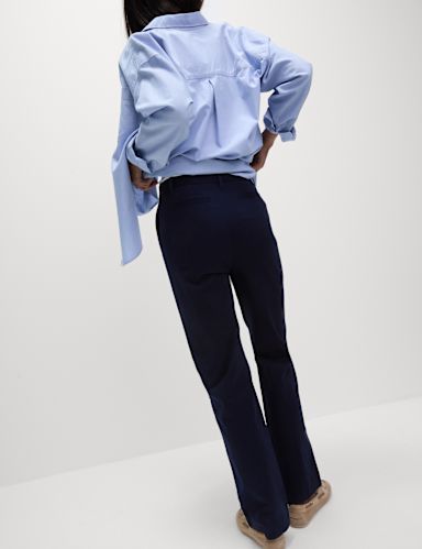 Cotton Rich Straight Leg Chinos