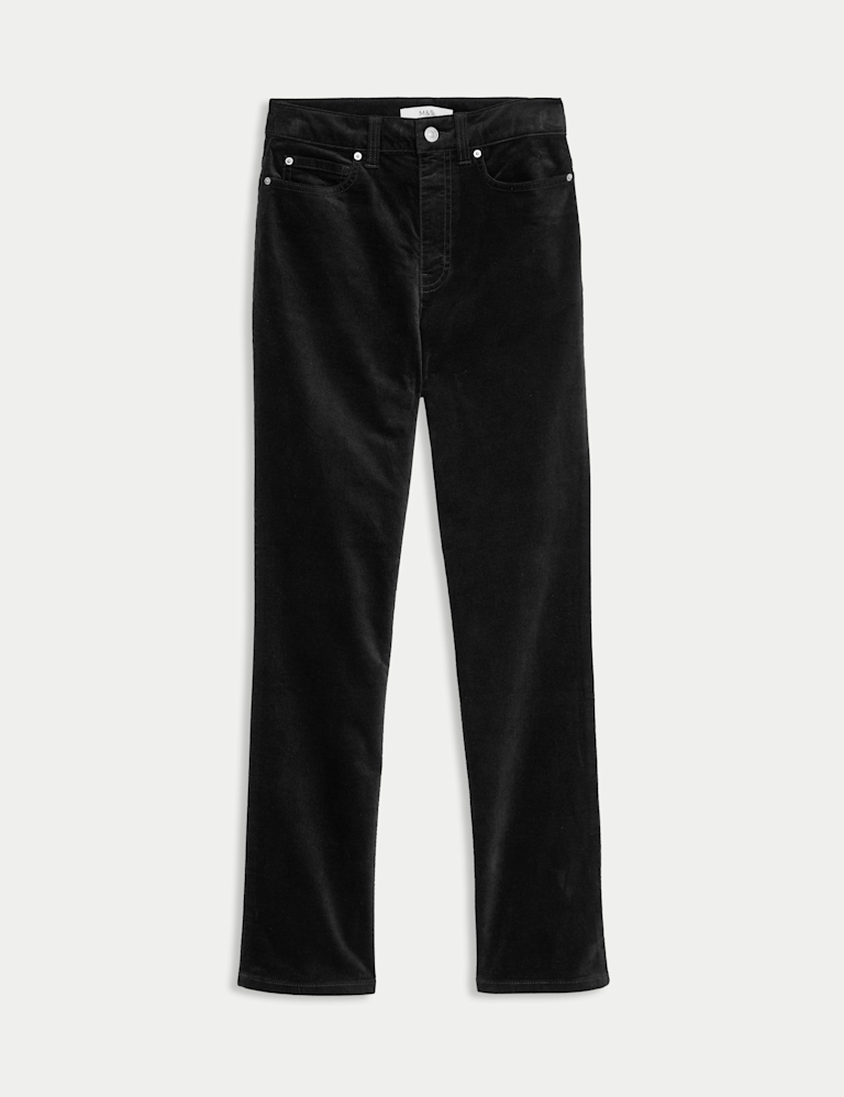 Cord Straight Leg Trousers
