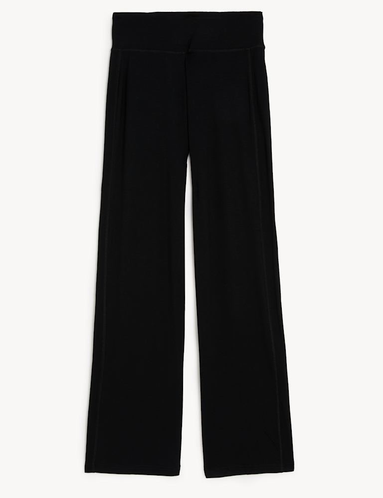Elasticated Waist Wide Leg Trousers Elasticated Waist Wide Leg Trousers
