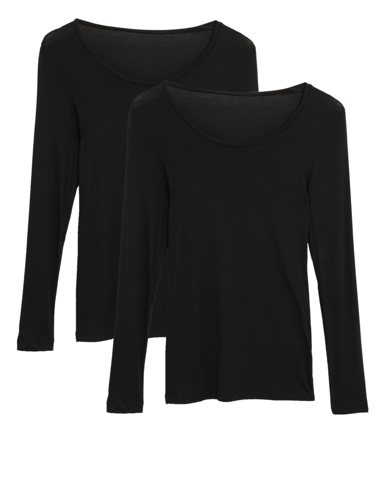 2pk Heatgen™ Thermal Long Sleeve Tops