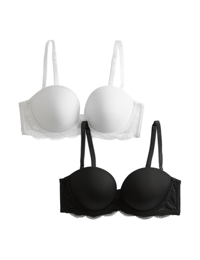 2pk Wired Multiway Push-Up Bras (A-E)