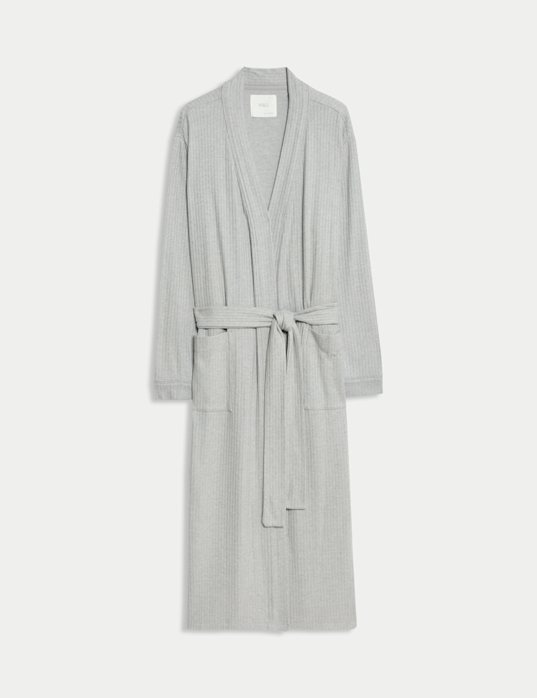 Wide Ribbed Dressing Gown