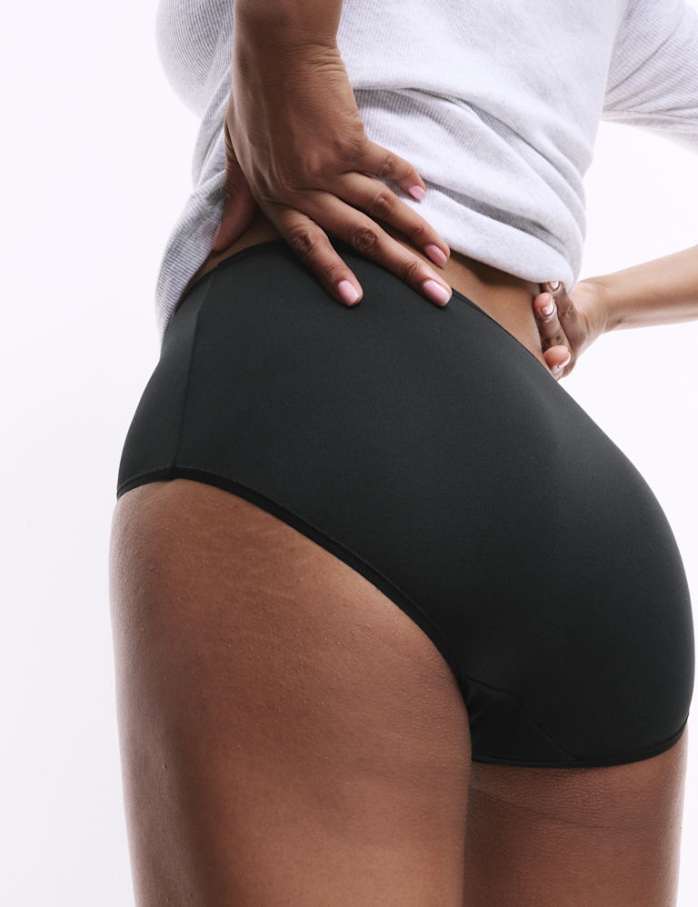 5pk No VPL Microfibre High Rise Shorts