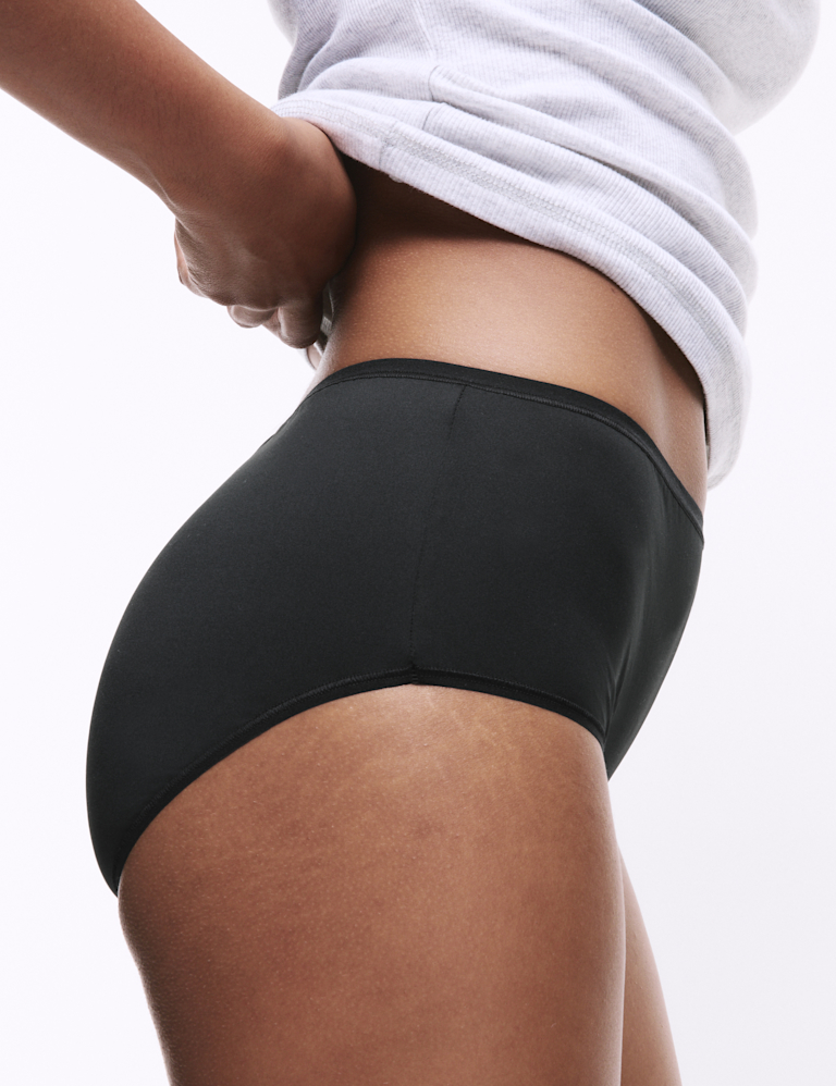 5pk No VPL Microfibre High Rise Shorts