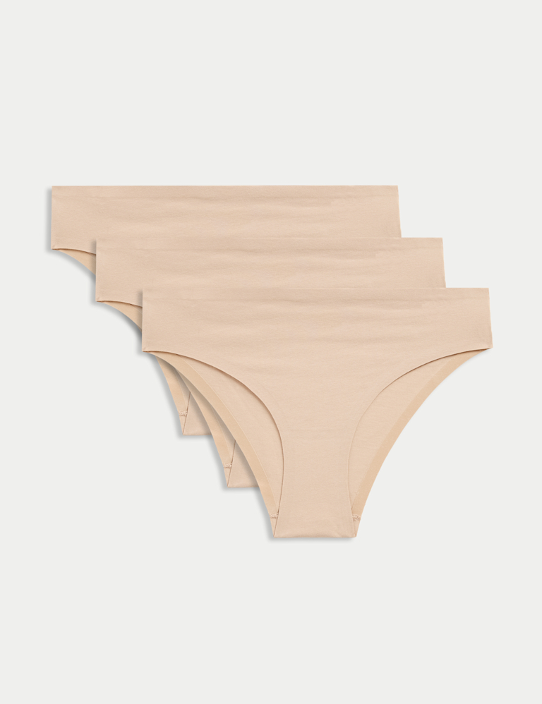 3pkCool Comfort™ No VPL Brazilian Knickers