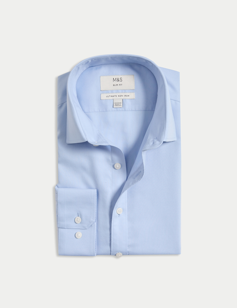 Ultimate Non Iron Slim Fit Cotton Shirt