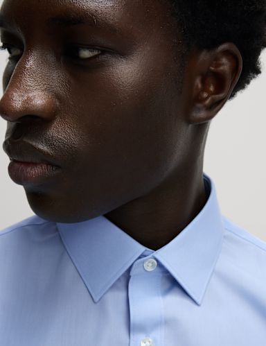 Slim Fit Easy Iron Shirt