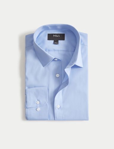Slim Fit Easy Iron Shirt