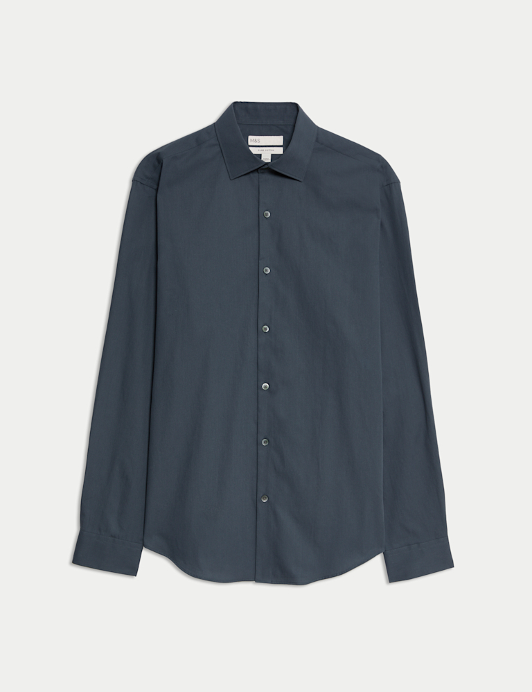 Regular Fit Pure Cotton Shirt