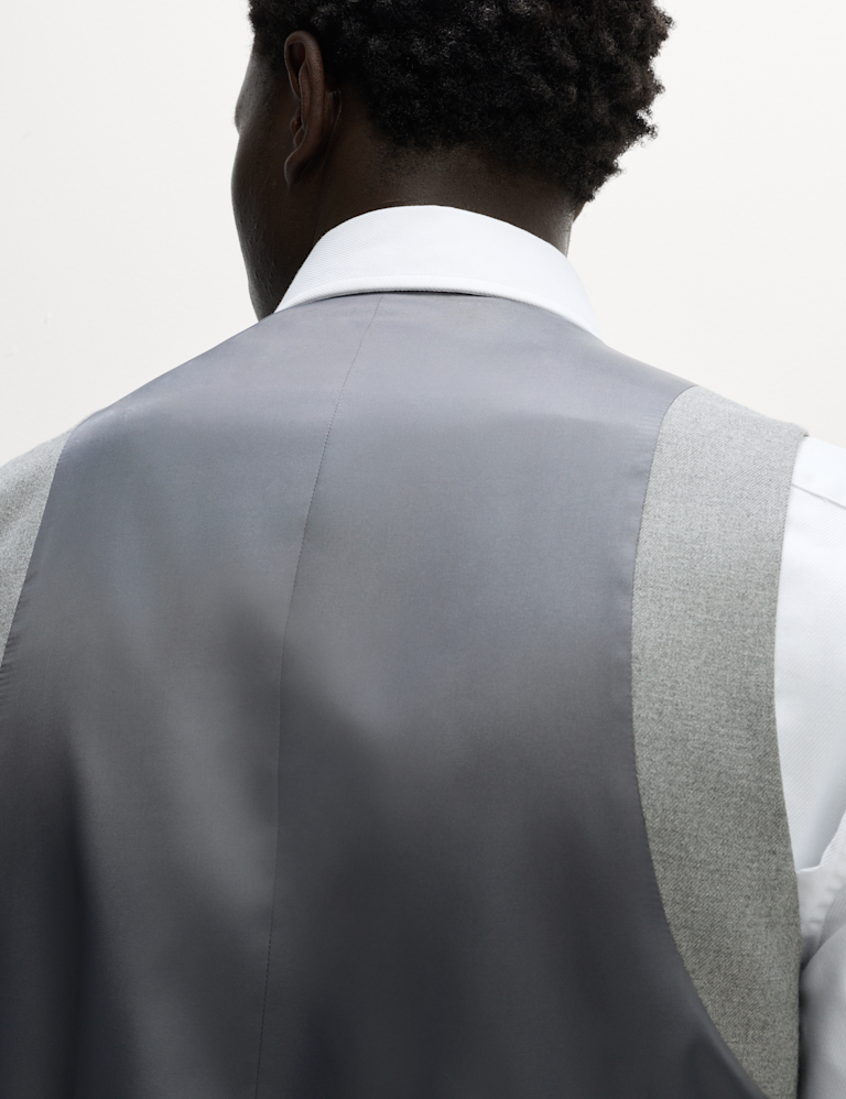 Slim Fit Warm Handle Twill Waistcoat