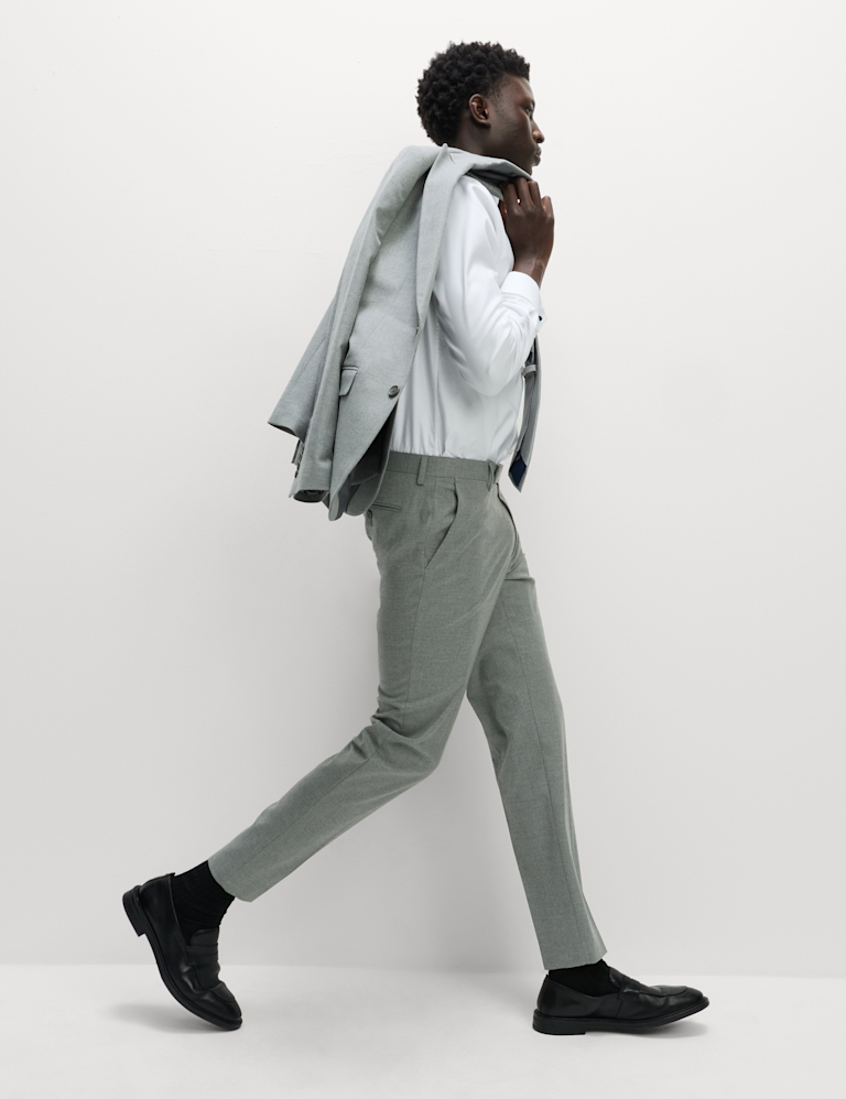 Slim Fit Suit Trousers
