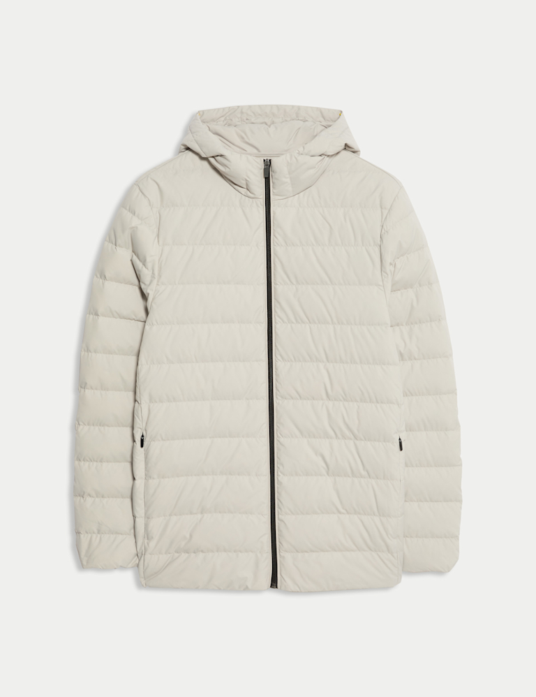 Lightweight Feather & Down Padded Jacket