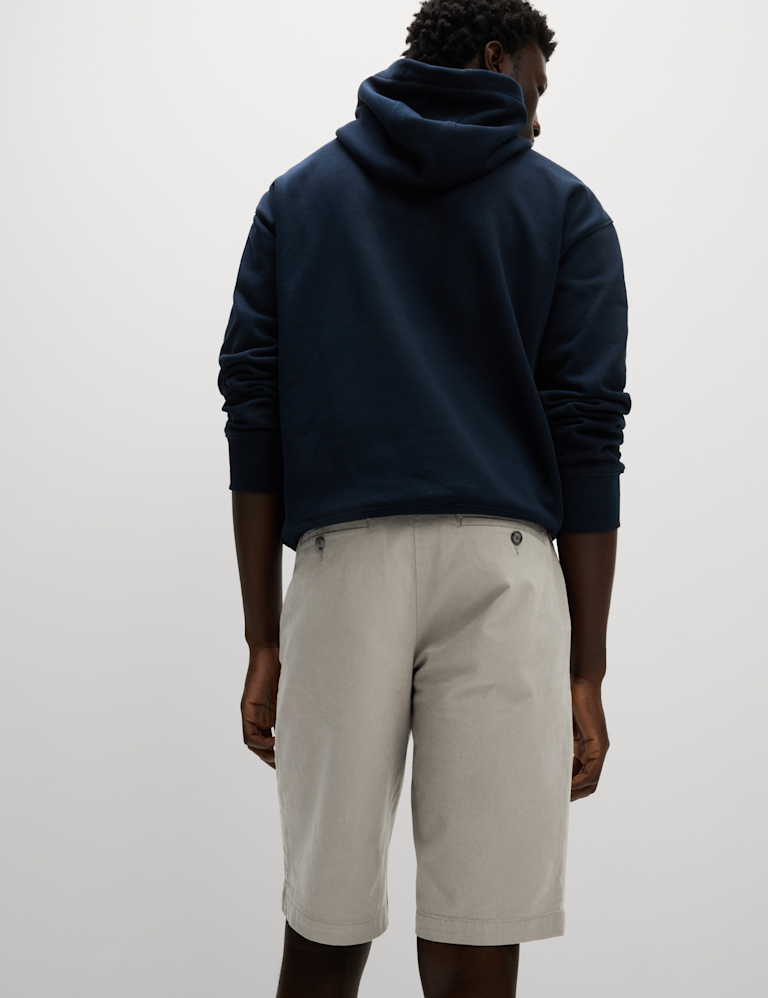 Regular Fit Stretch Chino Shorts