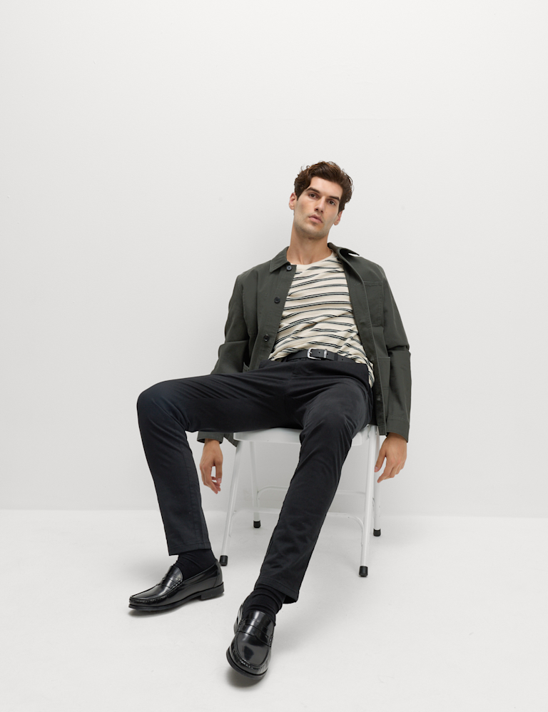 Slim Fit Stretch Chinos