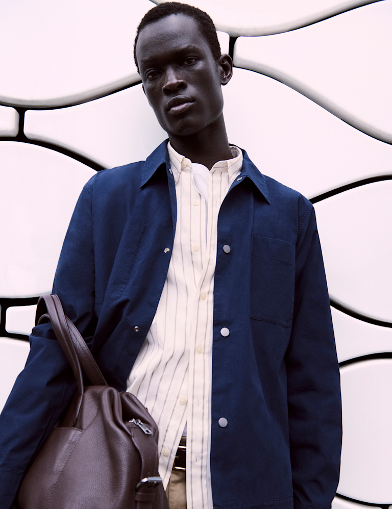 Pure Cotton Overshirt